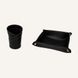 Leather Office Set Limaс - Ascanio 5 Black
