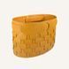 Woven Leather Magazine Rack Limaс - Taris Yellow