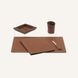 Leather Office Set Limaс - Ascanio 5 Brown