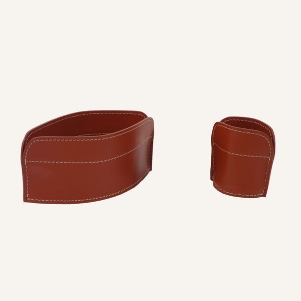 Leather Office Set Limaс - Brando 4 Bordeaux