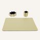 Genuine Leather Desk Set Limaс - Leilux Beige
