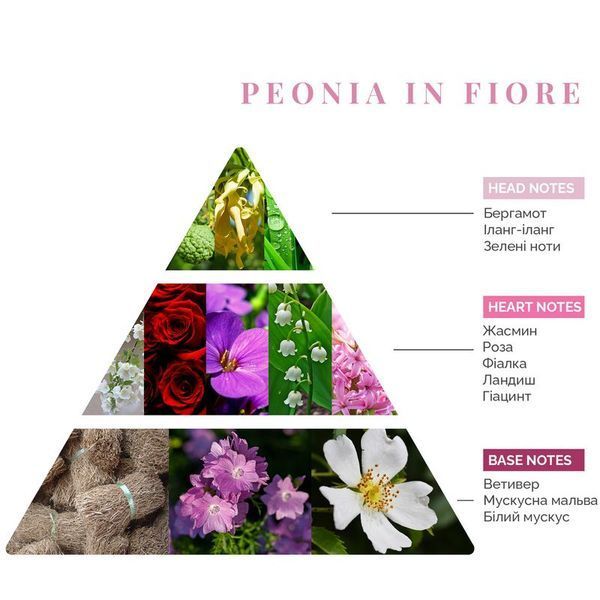 Змінний наповнювач - Logevy Firenze - Peonia in Fiore (Квітка Піона) M-3260 фото