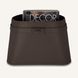 Leather Magazine Rack Limaс - Clotidie Dark Brown