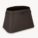 Leather Magazine Rack Limaс - Clotidie Dark Brown