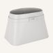 Leather Magazine Rack Limaс - Clotidie White