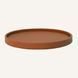 Round Leather Valet Tray Limaс - Velma Amber