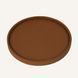 Round Leather Valet Tray Limaс - Velma Brown