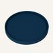Round Leather Valet Tray Limaс - Velma Dark Blue