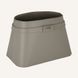 Leather Magazine Rack Limaс - Clotidie Light Grey