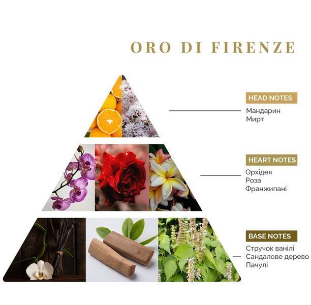 Diffuser Refill - Logevy Firenze - Oro di Firenze - (Gold of Florence)