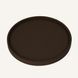 Round Leather Valet Tray Limaс - Velma Dark Brown