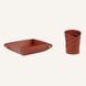 Leather Desk Set Limaс - Donio Bordeaux