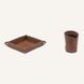 Leather Desk Set Limaс - Donio Brown