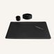 Maxi Regenerated Leather Desk Set Limaс - Ebe 4 Black