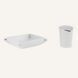 Leather Desk Set Limaс - Donio White