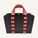 Steel and Leather Magazine Rack Limaс - L Bag 02 Red