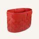 Woven Leather Magazine Rack Limaс - Taris Red